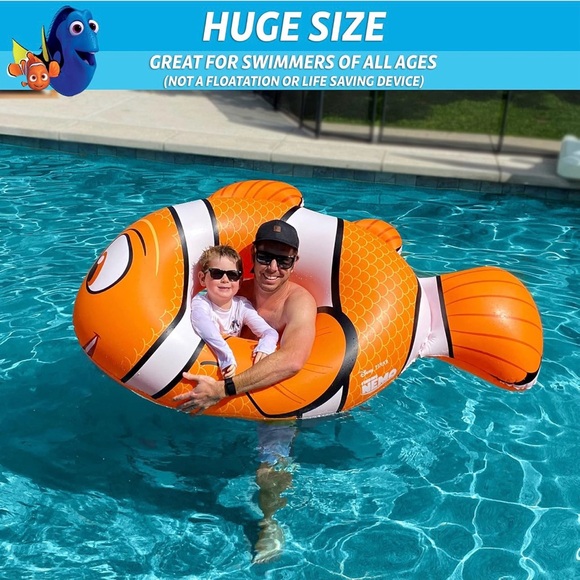 Nemo Fish-Shaped Pool Float - Picture 4 of 4